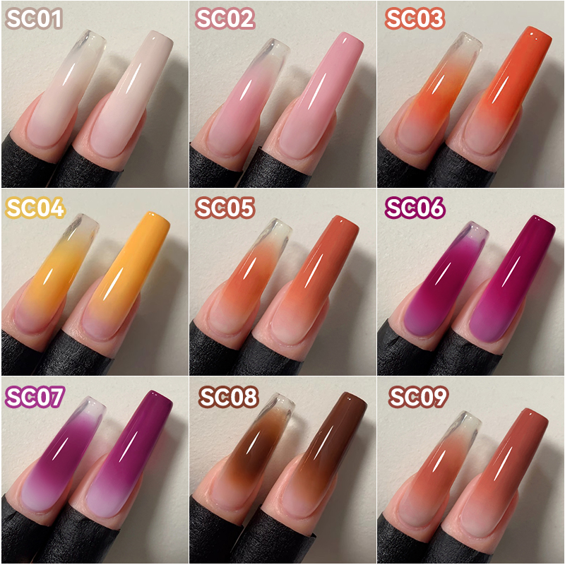 UR SUGAR 9 Farben Gradient Pai – Nail Art Gothic Bewertung und Preis