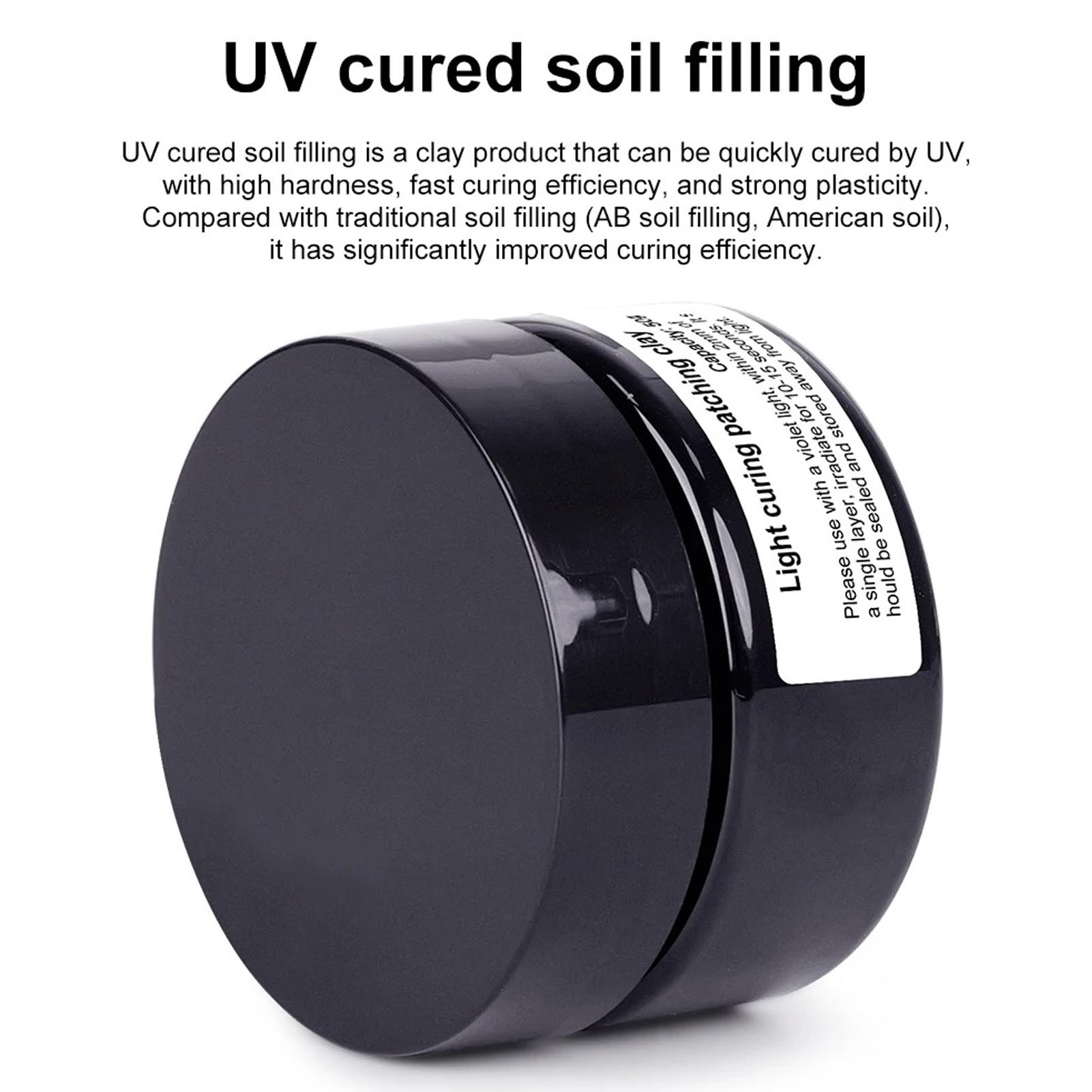 Ultravioletter Aushärtungskitt – Nail Art Violet Bewertung und Preis