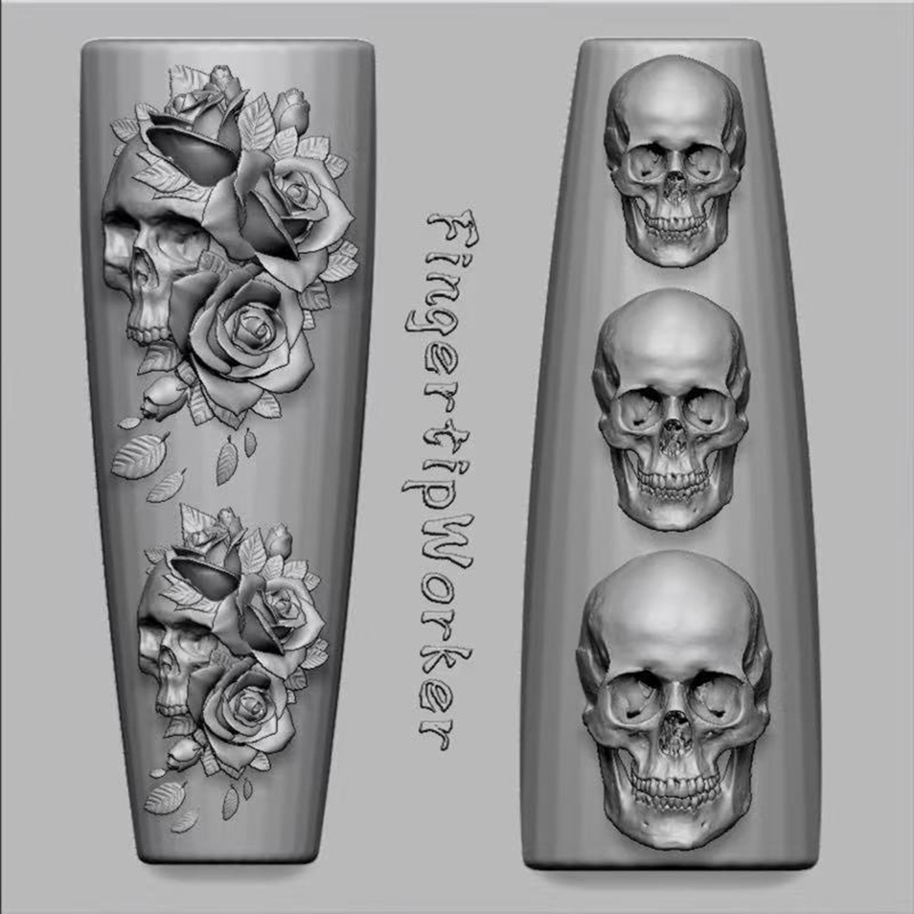 2-teiliges Set Dunkelrosa Tote – Nail Art Gothic Bewertung und Preis