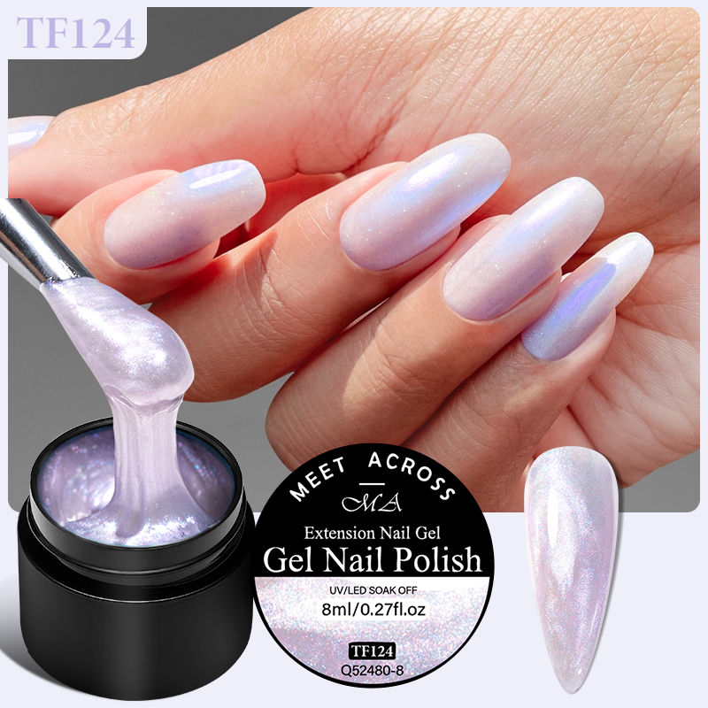 MEET ACROSS 8 ml Aurora Extens – Nail Art Violet Bewertung und Preis