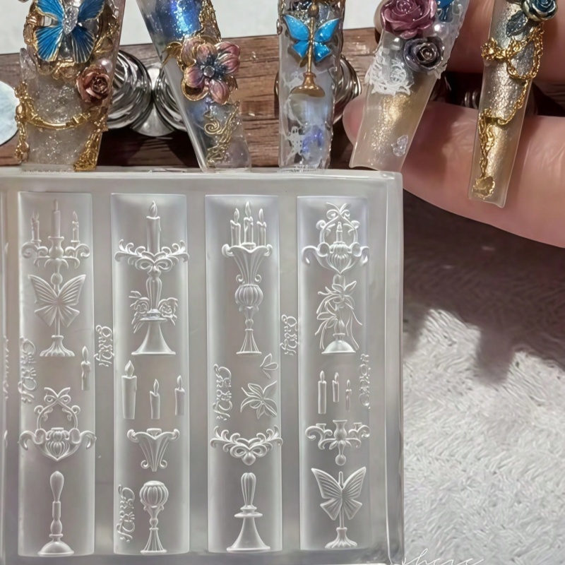 Schmetterlings-Kerzenhalter, R – Nail Art Gothic Bewertung und Preis