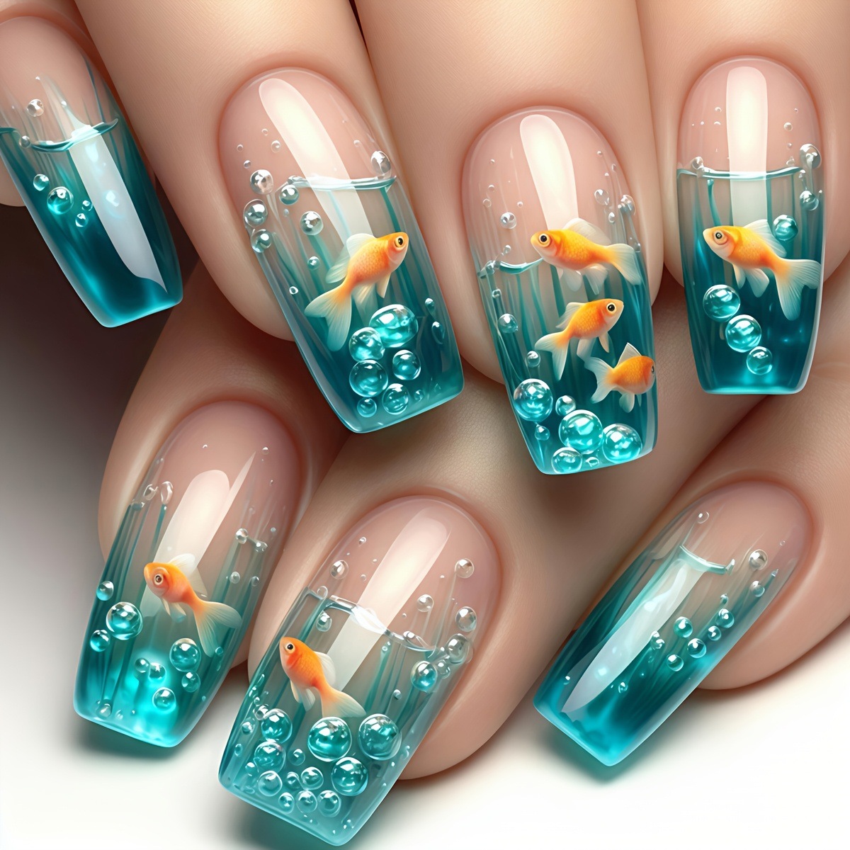 Mittellange, quadratische Kuns – Nail Art Red Bewertung und Preis