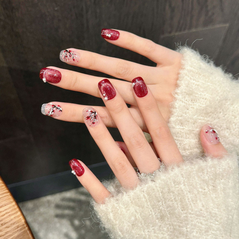Großhandel Nail Art Crystal Ca – Nail Art Red Bewertung und Preis