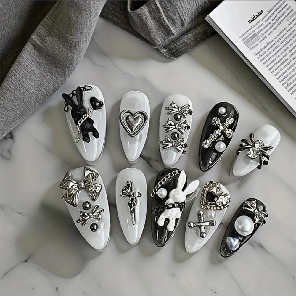 NEU 10 Stück personalisierte s – Nail Art Gothic Bewertung und Preis