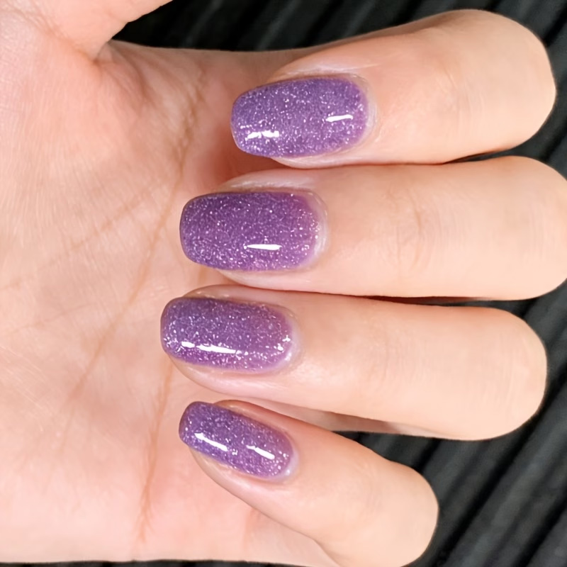 Eisklarer Traubenlila Crushed- – Nail Art Violet Bewertung und Preis