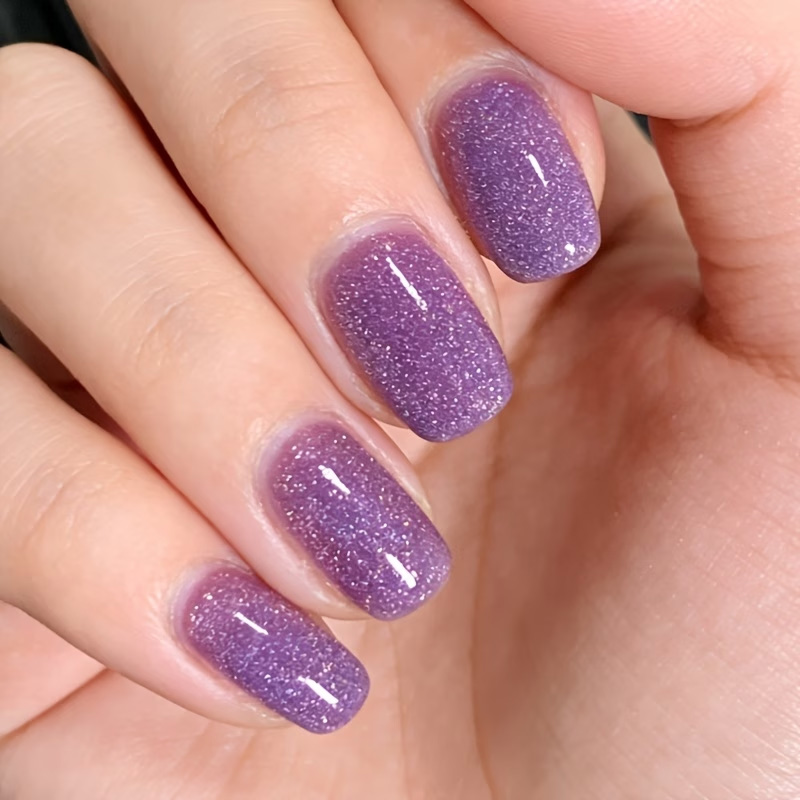 Eisklarer Traubenlila Crushed- – Nail Art Violet Bewertung und Preis